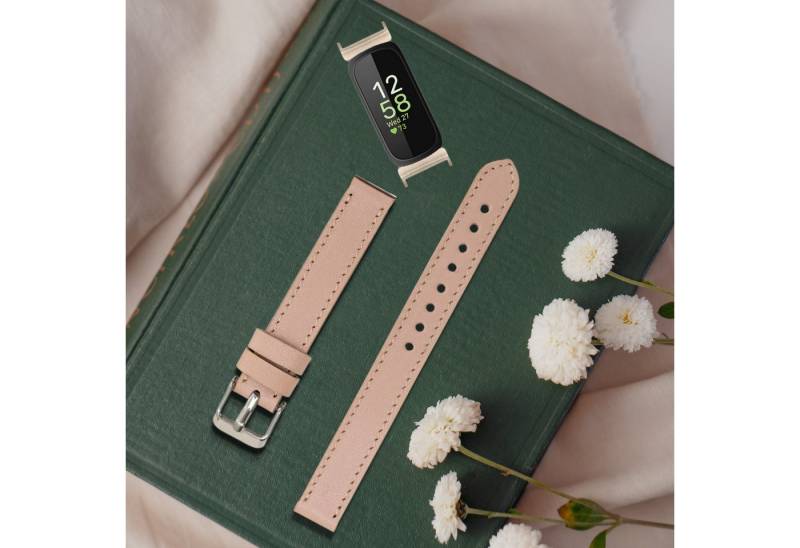Renna Leather Uhrenarmband Fitbit Inspire 1 2 3 Leder Smart Uhrenarmband von Renna Leather