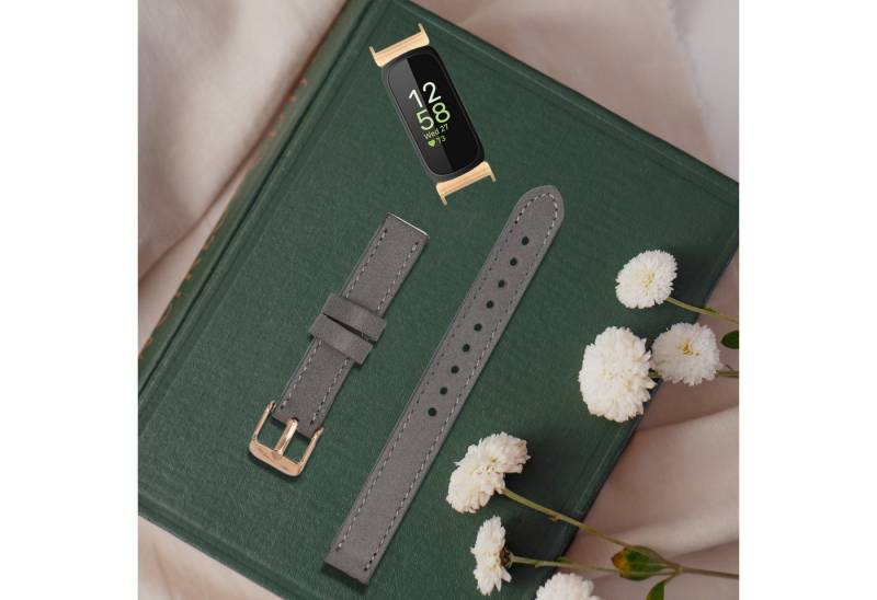 Renna Leather Uhrenarmband Fitbit Inspire 1 2 3 Leder Smart Uhrenarmband von Renna Leather