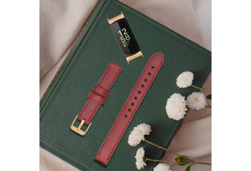 Renna Leather Uhrenarmband Fitbit Inspire 1 2 3 Leder Smart Uhrenarmband von Renna Leather
