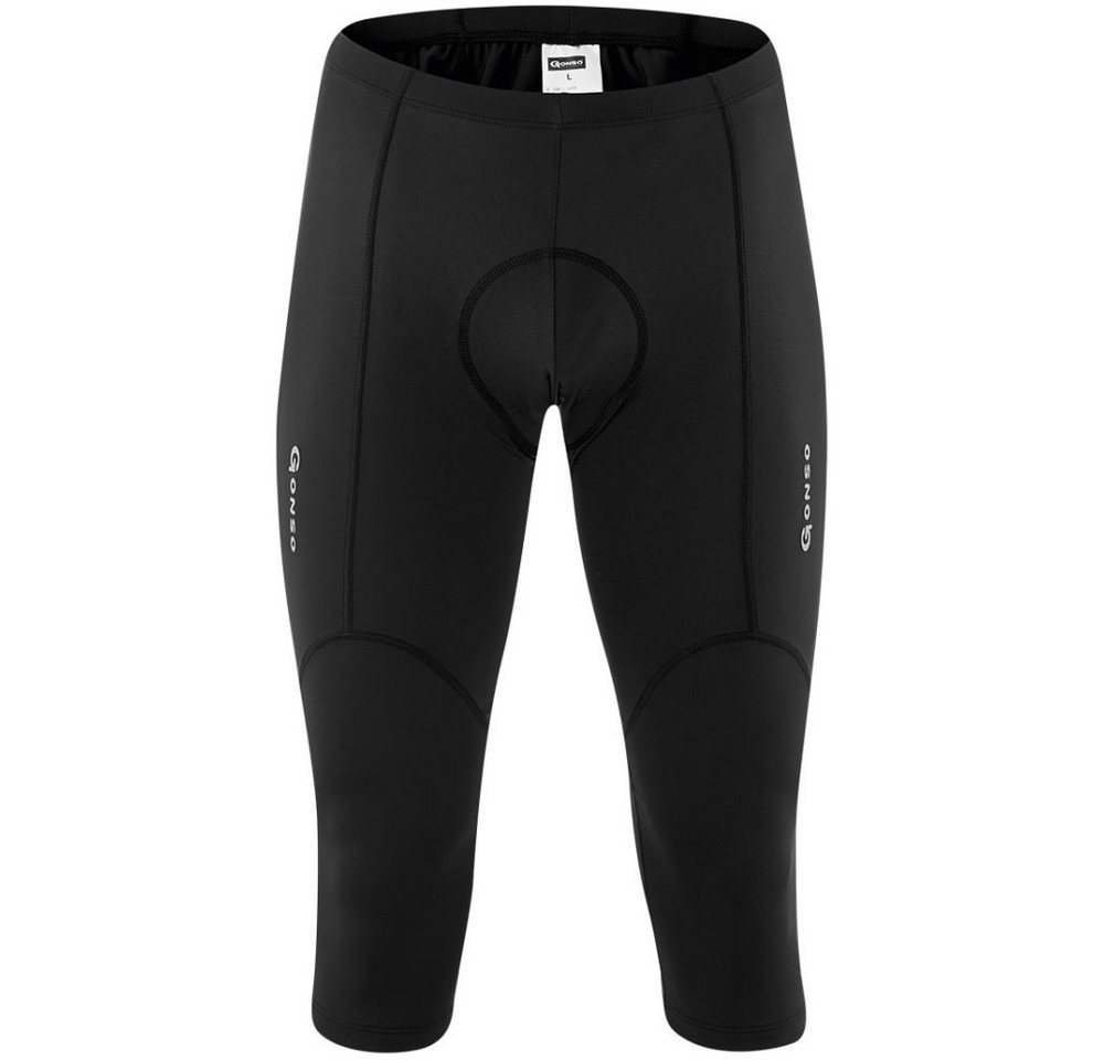 RennerXXL Fahrradhose Gonso Siena XXL Herren 3/4 Radhose mit POLSTER Übergrößen von RennerXXL