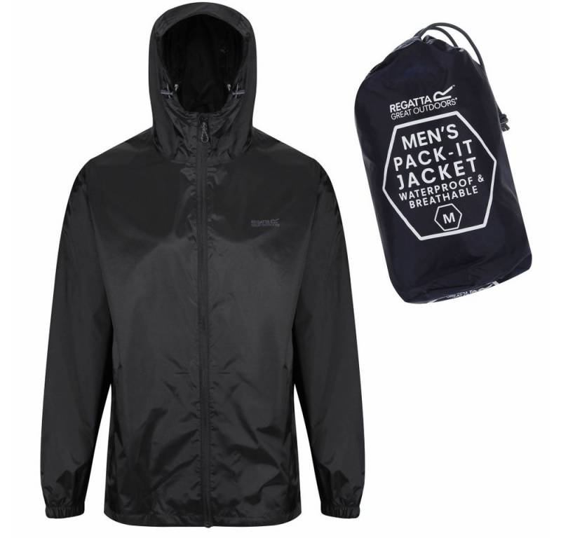RennerXXL Fahrradjacke Regatta Pack It 2 Regenjacke für Herren von RennerXXL