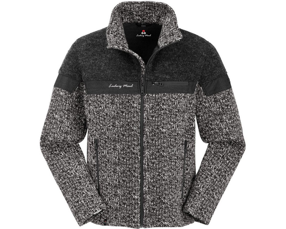 RennerXXL Fleecejacke Lago di Garda Herren Strickfleece-Jacke Herren Übergröße von RennerXXL