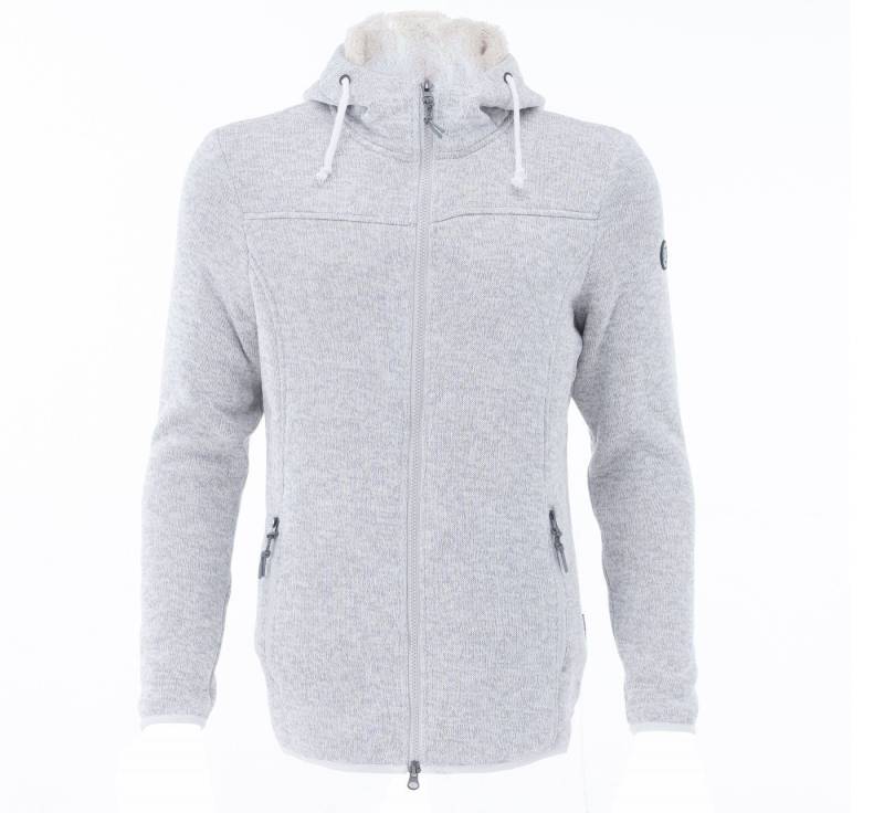 RennerXXL Strickfleecejacke Blue Wave Maike Damen Fleecejacke mit Teddyfutter große Größen von RennerXXL