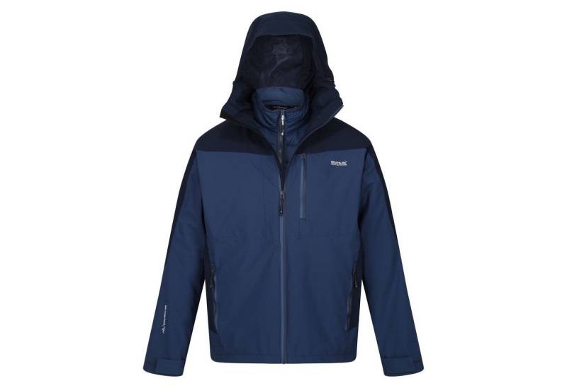 RennerXXL Funktionsjacke Regatta Wentside Herren Doppeljacke Übergrößen 3-in-1-Design mit herausnehmbarer Innenjacke, verstellbare Kapuze von RennerXXL