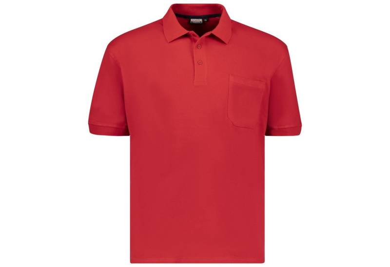 RennerXXL Funktionsshirt Adamo Keno Basic Herren Poloshirt XXL-10XL Praktische Brusttasche für zusätzlichen Stauraum von RennerXXL