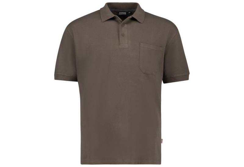 RennerXXL Funktionsshirt Adamo Keno Basic Herren Poloshirt XXL-10XL Praktische Brusttasche für zusätzlichen Stauraum von RennerXXL