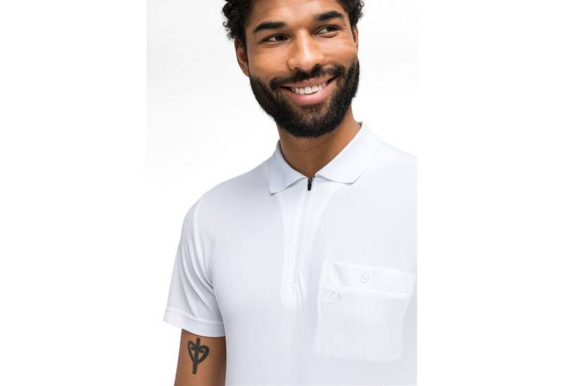 RennerXXL Funktionsshirt Maier Arwin Herren Polo-Funktionsshirt mit Brusttasche Übergrößen atmungsaktiv und schnelltrocknend mit Brusttasche, gestrickter Kragen von RennerXXL