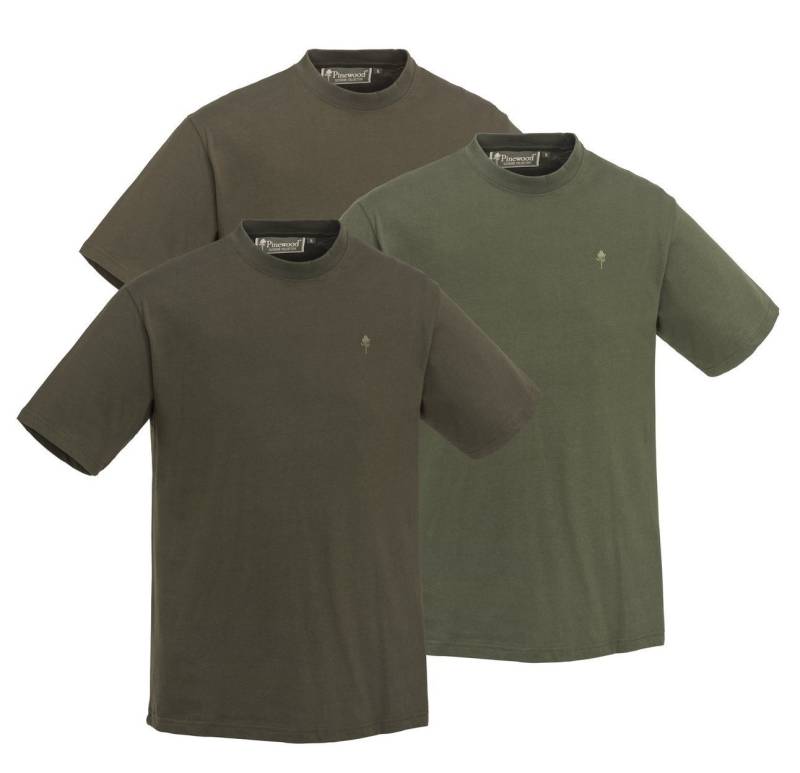RennerXXL Funktionsshirt Pinewood Smaland 3er Pack Herren Outdoor T-Shirt von RennerXXL