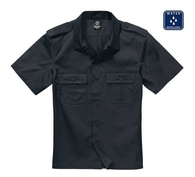 RennerXXL Funktionsshirt US Shirt 1/2 Kurz-Arm Herren Hemd Wasserabweisend mit Brusttaschen und Schulterklappen, wasserabweisendes von RennerXXL