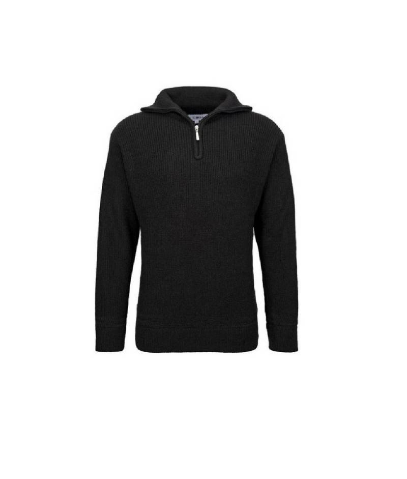 RennerXXL Longpullover Troyer Herren Schlupfpulli mit Rollkragen und Reißverschluss von RennerXXL