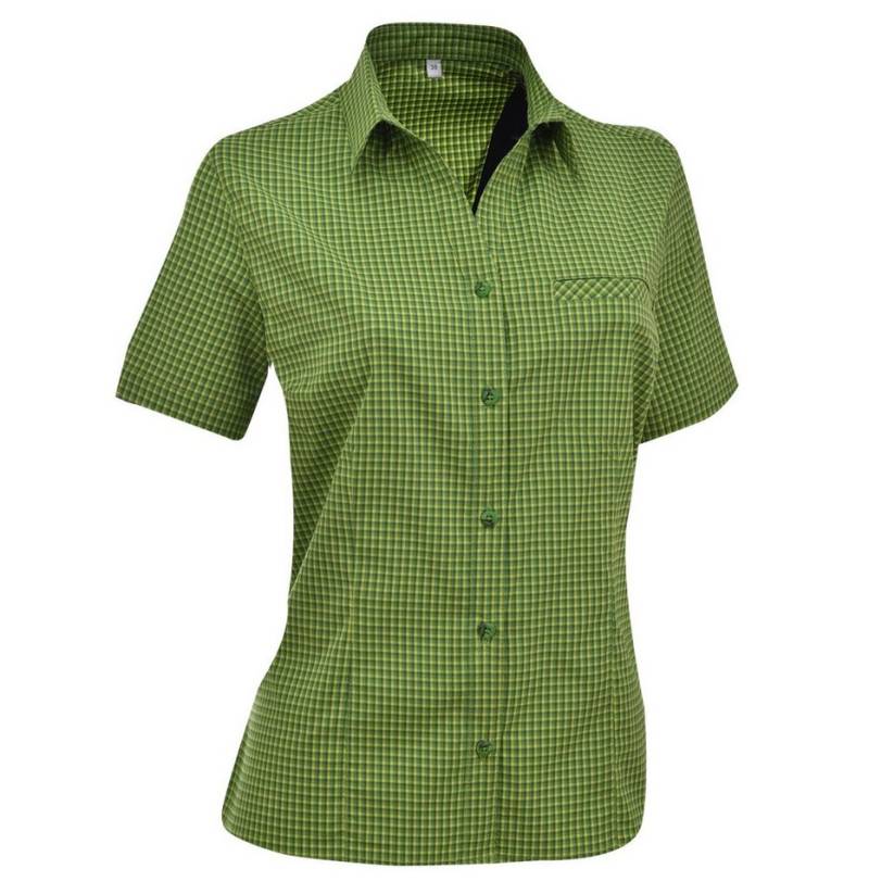 RennerXXL Outdoorbluse Sandnes Damen Wander Funktions-Bluse Übergrößen & große Größen karo-Muster von RennerXXL