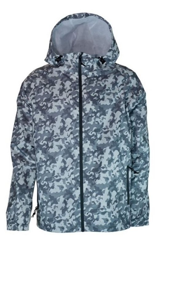 RennerXXL Regenjacke Fabian Camo - Leichte Funktionsjacke Herren Übergrößen PFC-freie Imprägnierung, praktischer Packsack von RennerXXL