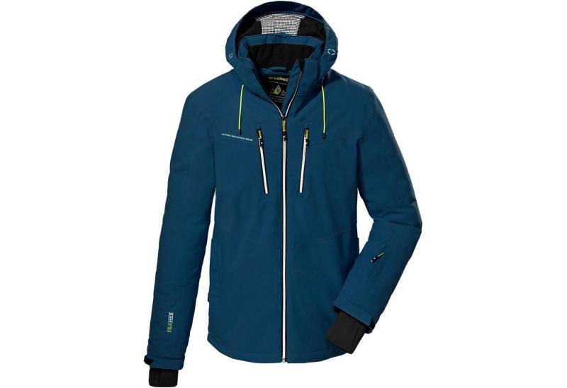 RennerXXL Skijacke Killtec Dopamin Herren Winter Funktionsjacke Übergrößen Wasserdichter Reißverschluss, Kinnschutz, rutschfester Schneefang von RennerXXL