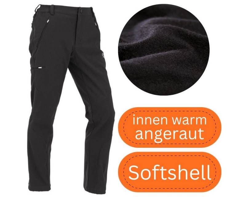 RennerXXL Softshellhose Klosters II Damen Winter Funktionshose große Größen & Kurzgrößen von RennerXXL