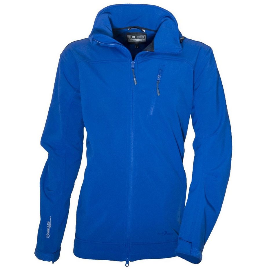 RennerXXL Softshelljacke Blue Wave Bent Herren Softshelljacke Übergröße von RennerXXL