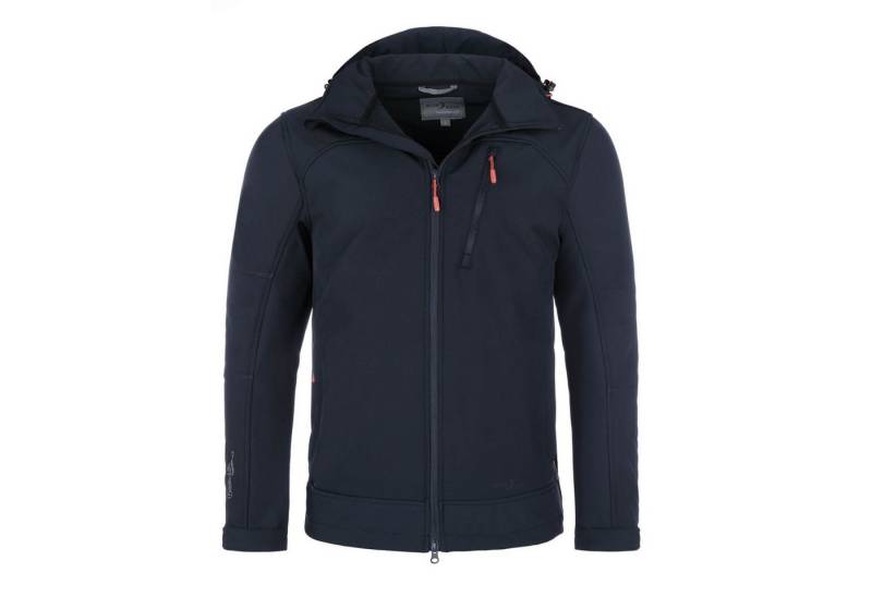 RennerXXL Softshelljacke Blue Wave Bent Herren Softshelljacke Übergröße von RennerXXL