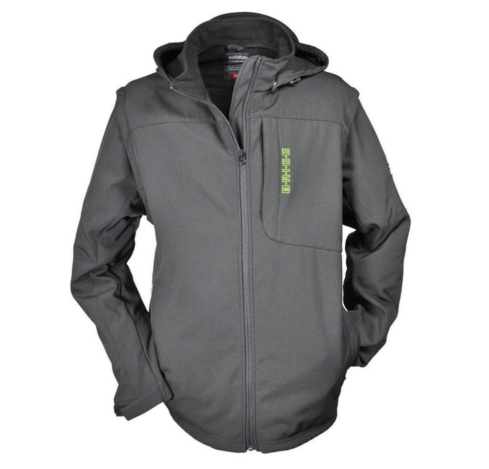 RennerXXL Softshelljacke Brigg Softshelljacke für Herren Zipp Off in Übergröße von RennerXXL