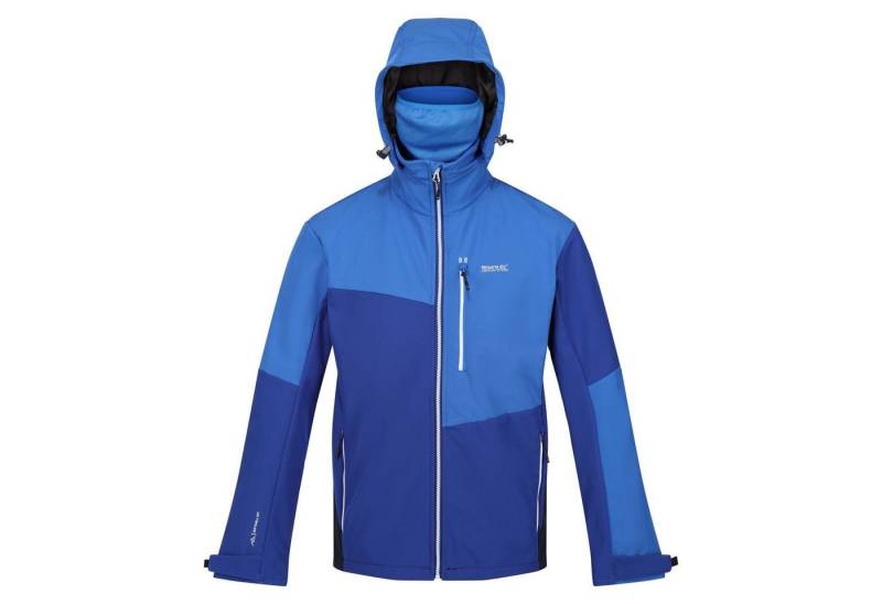 RennerXXL Softshelljacke Regatta Hewitts Herren Softshell Funktionsjacke Reißverschluss-Belüftungen, Stretchzonen, DWR-Imprägnierung von RennerXXL