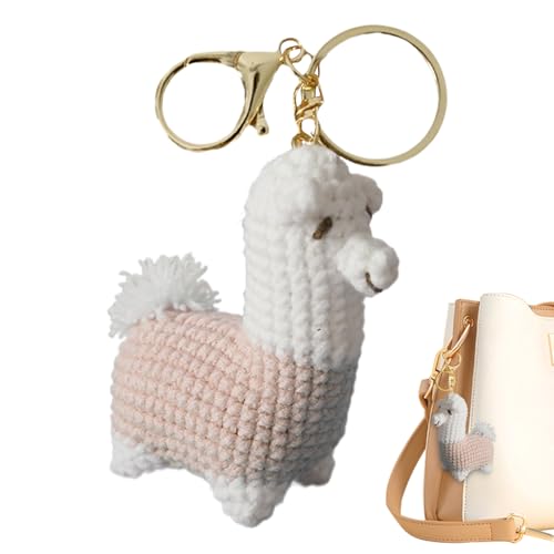 Renopfect Häkeltiere Mit Positiver Ausstrahlung - Häkeln Anhänger Für Tasche,Handgewebter Schmuck Für Geburtstag Geldbörse Rucksack Kinder Erwachsene Autoschlüssel von Renopfect