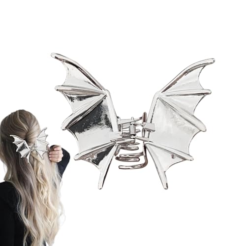 Renopfect Halloween Haarspangen | -Motiv Dünne Haarklammer | Gotische Haarspangen Krallen-Clip Dekorativ Fest Cosplay Maskerade Zubehör für Frauen Halloween Party Kostüm von Renopfect