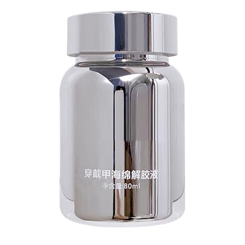 Renopfect Kunstnagel Entferner - 80 ml Kunstnagel-Lösung mit Einfacher Entfernung - Hautfreundliches Sanftes Präzises Vollflächiges Gel Für Salon, Zuhause, Familie, Frauen & Freunde von Renopfect