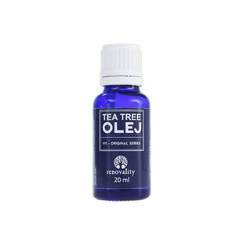 Renovality Körperöl Original Series Teebaumöl 20ml mit Tropfer von Renovality