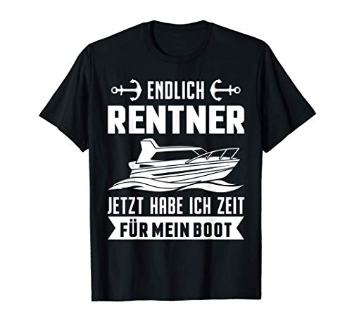 Herren Rentner Boot Ruhestand T-Shirt Herren Rentner Boot Ruhestand T-Shirt von Rente & Segelboot Geschenk