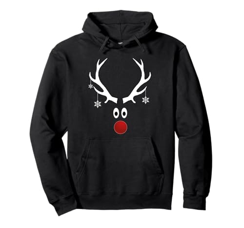 Rentier Geweih Geschenke Weihnachtsgeweih Damen Elch Pullover Hoodie von Rentier Weihnachtsoutfit Geschenk Geweih