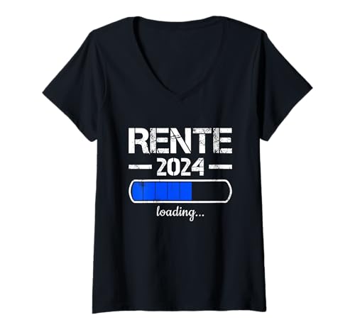 Damen Rente 2024 Loading Rente 2024 T-Shirt mit V-Ausschnitt Damen Rente 2024 Loading Rente 2024 T-Shirt mit V-Ausschnitt von Rentner 2024 Shop