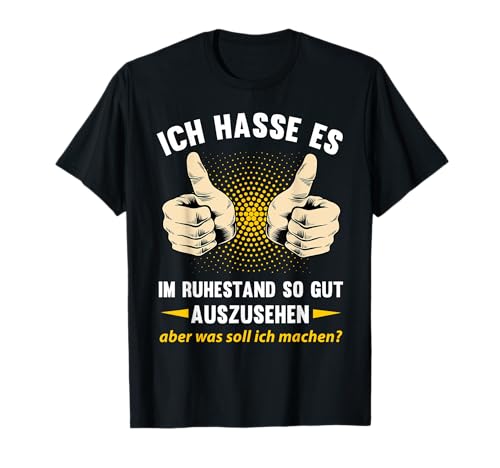 Rentner Geschenkidee Rente Ruhestand Pensionierung Spruch Lustig Fun T-Shirt Schwarz S Halbarm U-Ausschnitt Klassische Passform Baumwolle 60% Polyester 40% Pullover Casual Lustig Erwachsene Herren Rentner Geschenkidee Rente Ruhestand Pensionierung Spruch Lustig Fun T-Shirt Schwarz S Halbarm U-Ausschnitt Klassische Passform Baumwolle 60% Polyester 40% Pullover Casual Lustig Erwachsene Herren von Rentner Geschenkidee Rente Ruhestand Pensionierung