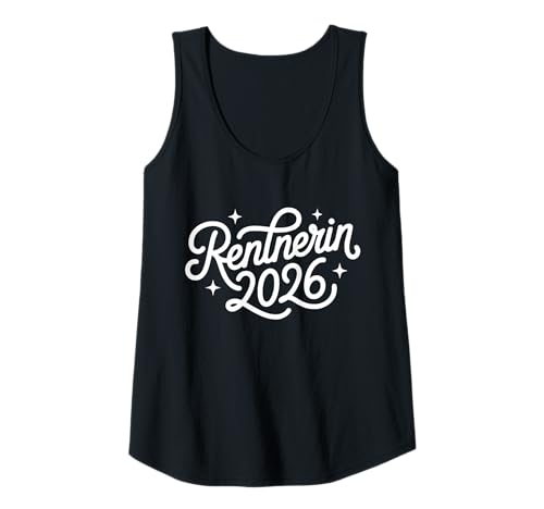 Damen Rentnerin 2026 Ruhestand Rentner Rentenbeginn Rente Tank Top Damen Rentnerin 2026 Ruhestand Rentner Rentenbeginn Rente Tank Top von Rentnerin 2026 Geschenk Frau Ruhestand Rentner