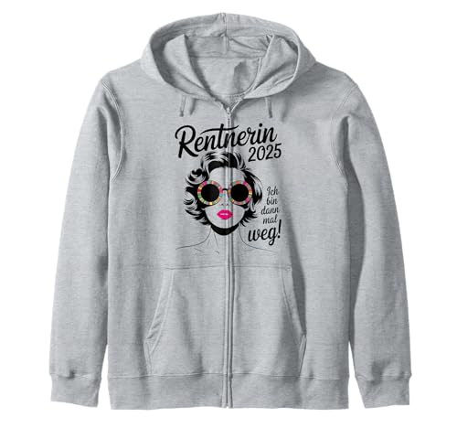 Damen Ich bin dann mal weg Miete 2025 Lustiger Rentner Kapuzenjacke von Rentnerin Geschenke & Lustiger Rentnerin Frauen