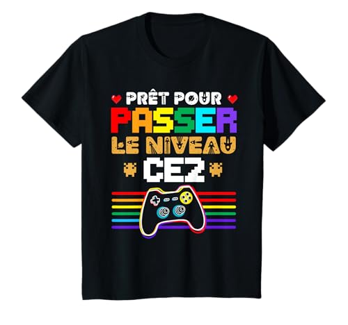 Kinder Bereit für das Level CE2 Gamer für den Schulanfang Geek T-Shirt Kinder Bereit für das Level CE2 Gamer für den Schulanfang Geek T-Shirt von Rentrée Des Classes Pour Enfants Enseignants FP