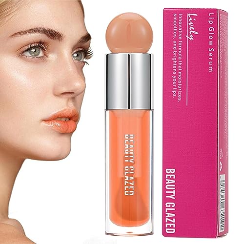 Lippenstift für Frauen - Nährender Lippenöl-Glanz für Mädchen - Nicht klebendes, hochglänzendes Lippenöl für Büro, Sommerparty, Geschäftsreise, Dating, Alltag, Hochzeit Renywosi von Renywosi