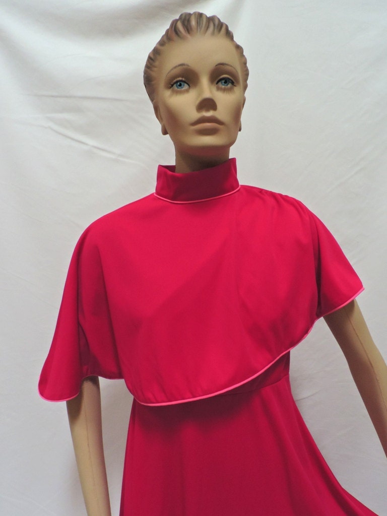 House Of Bianchi Kleid Hot Pink Maxi von ReoccuringDreams