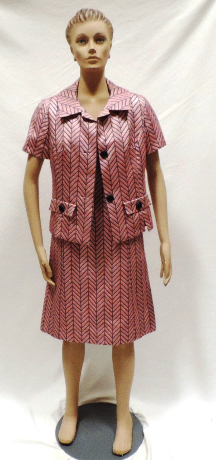 Leiters Mod Dress Jacket Set 1960Er Jahre von ReoccuringDreams