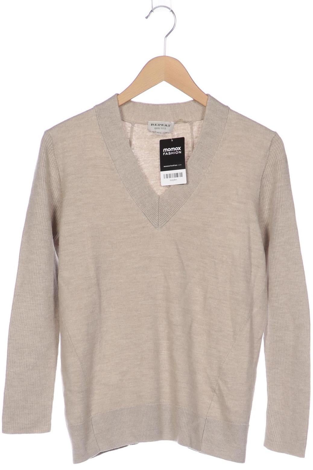 Repeat Damen Pullover, beige von Repeat