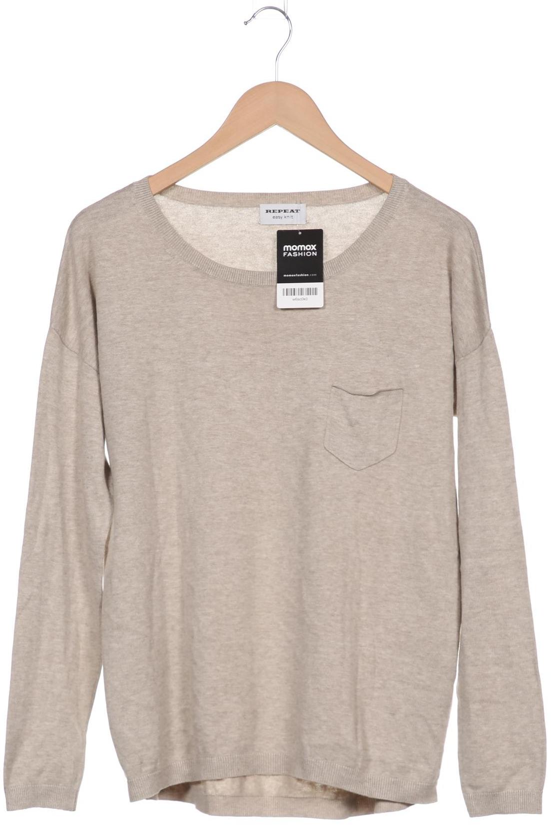 Repeat Damen Pullover, beige von Repeat