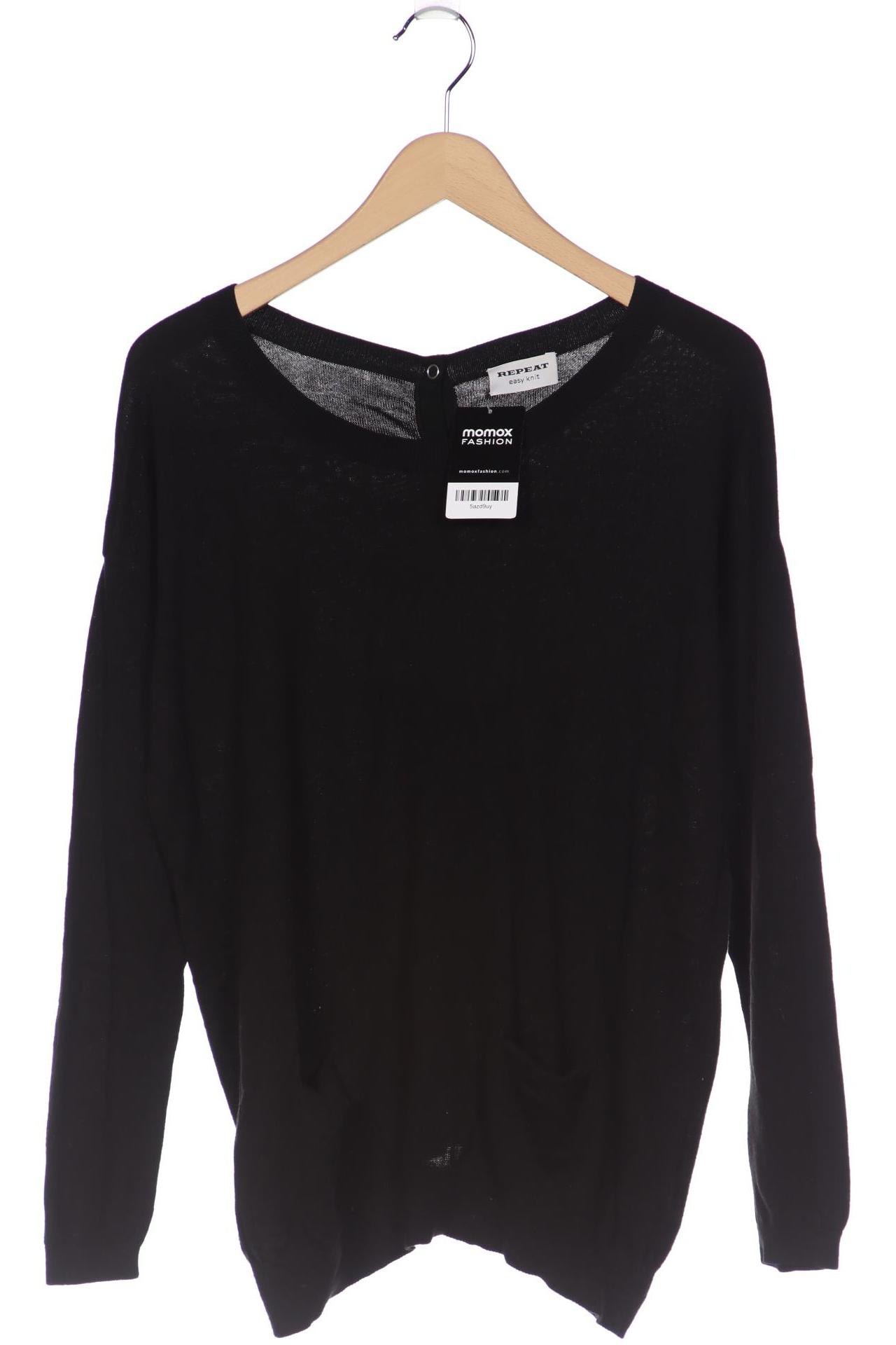 Repeat Damen Pullover, schwarz von Repeat