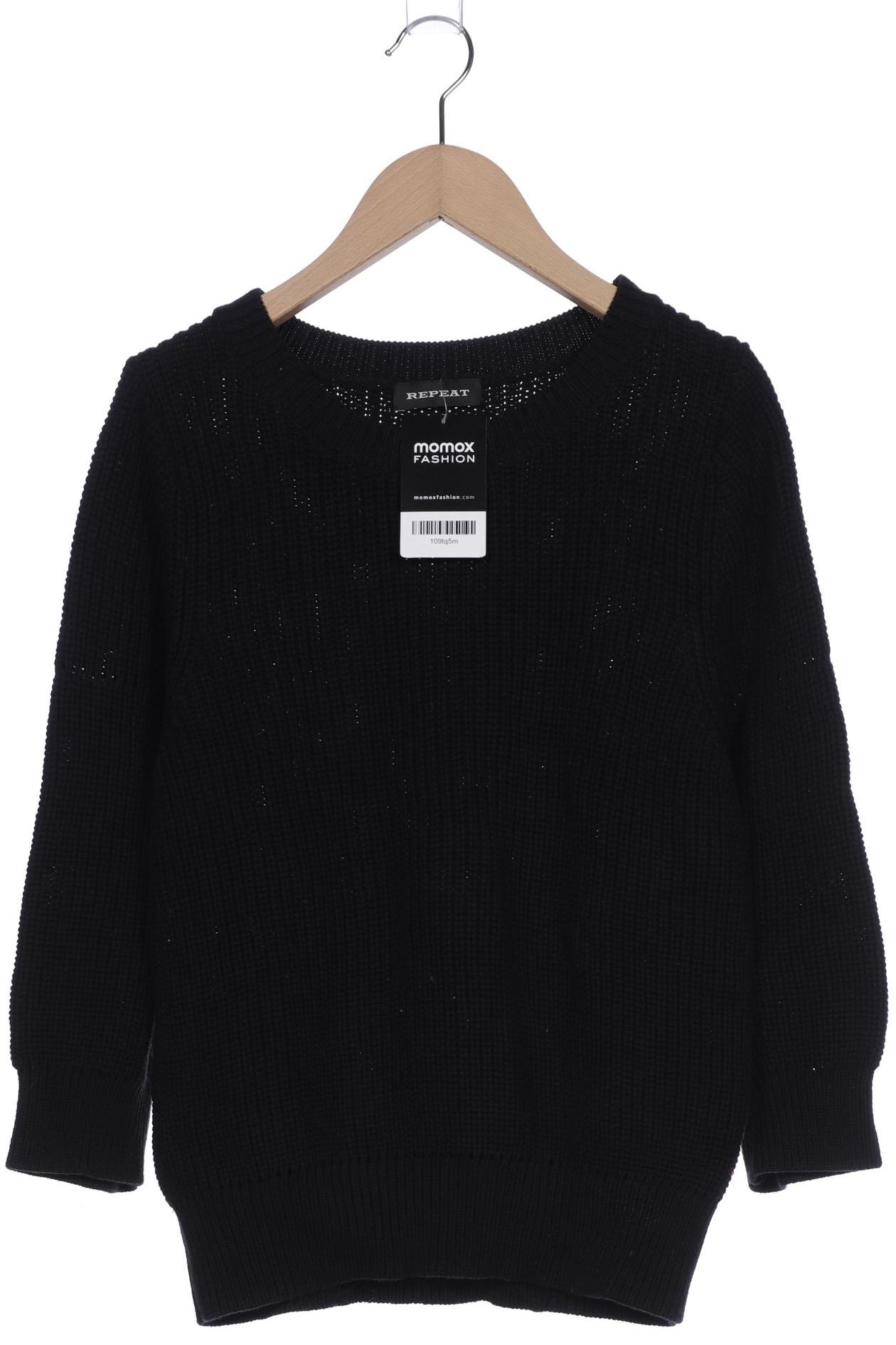 Repeat Damen Pullover, schwarz von Repeat