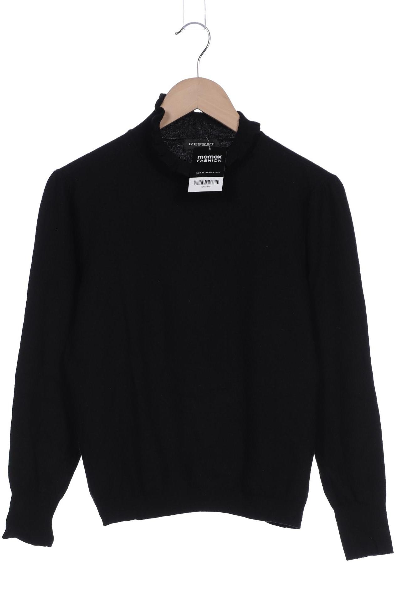 Repeat Damen Pullover, schwarz von Repeat