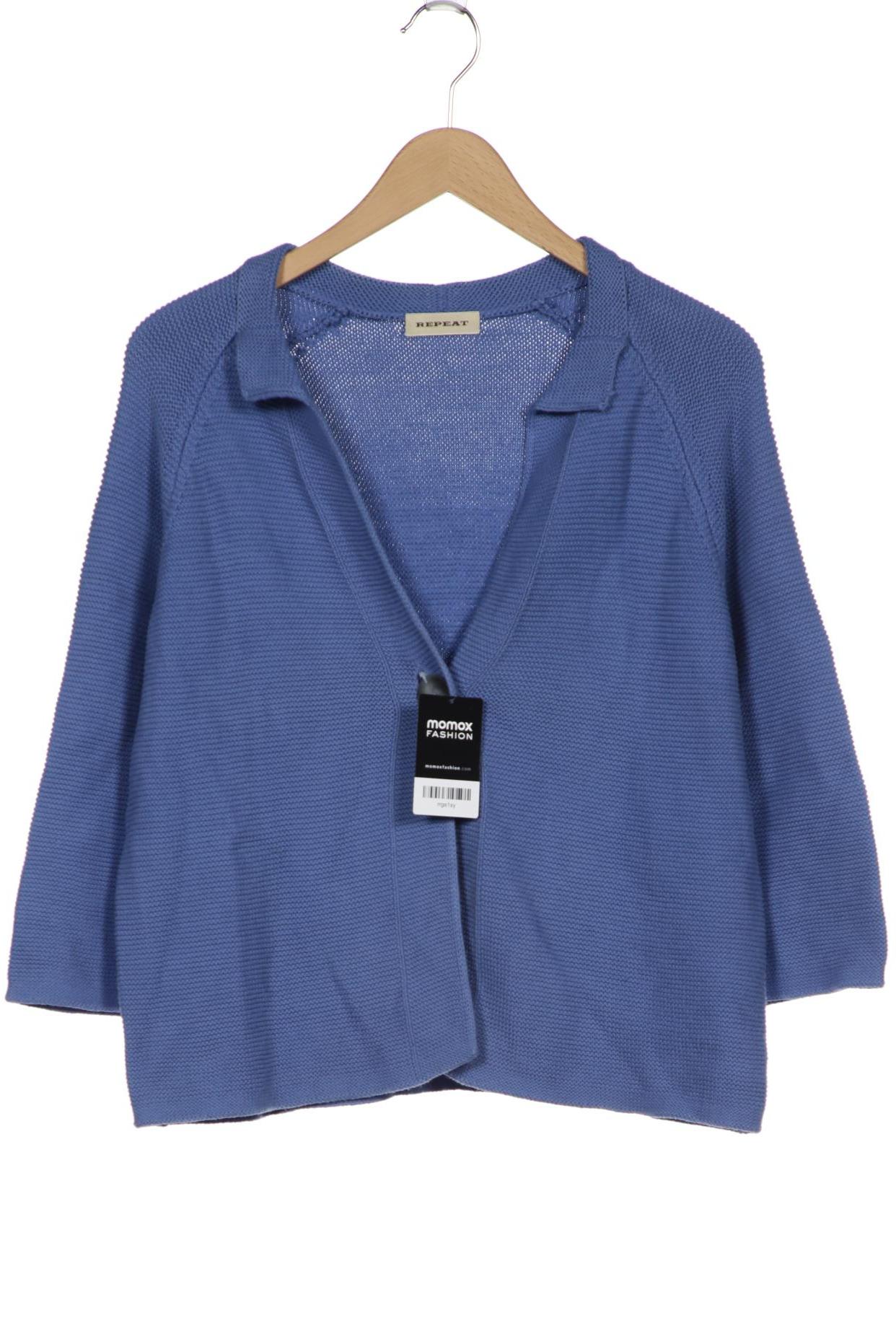 Repeat Damen Strickjacke, blau von Repeat