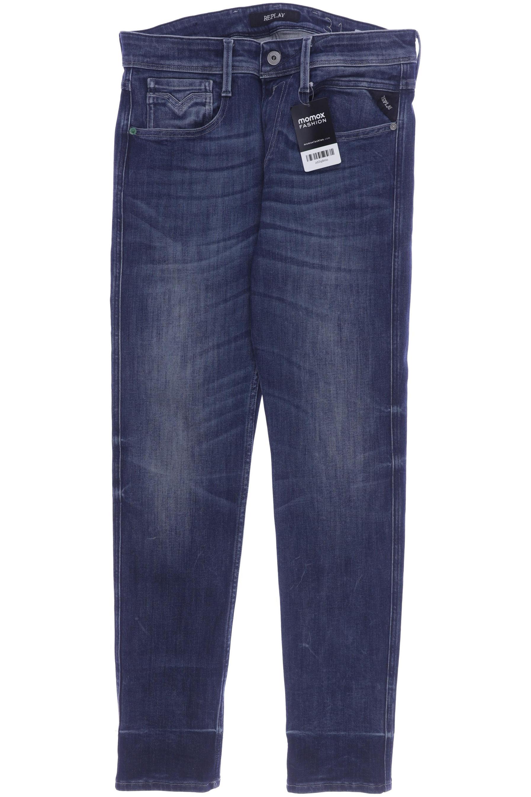 Repeat Herren Jeans, blau von Repeat