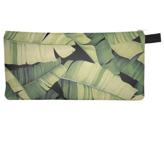 Bananenblatt 2 Tropical Beach Island Chic Kosmetik Reisetasche von RepeatPatternCo