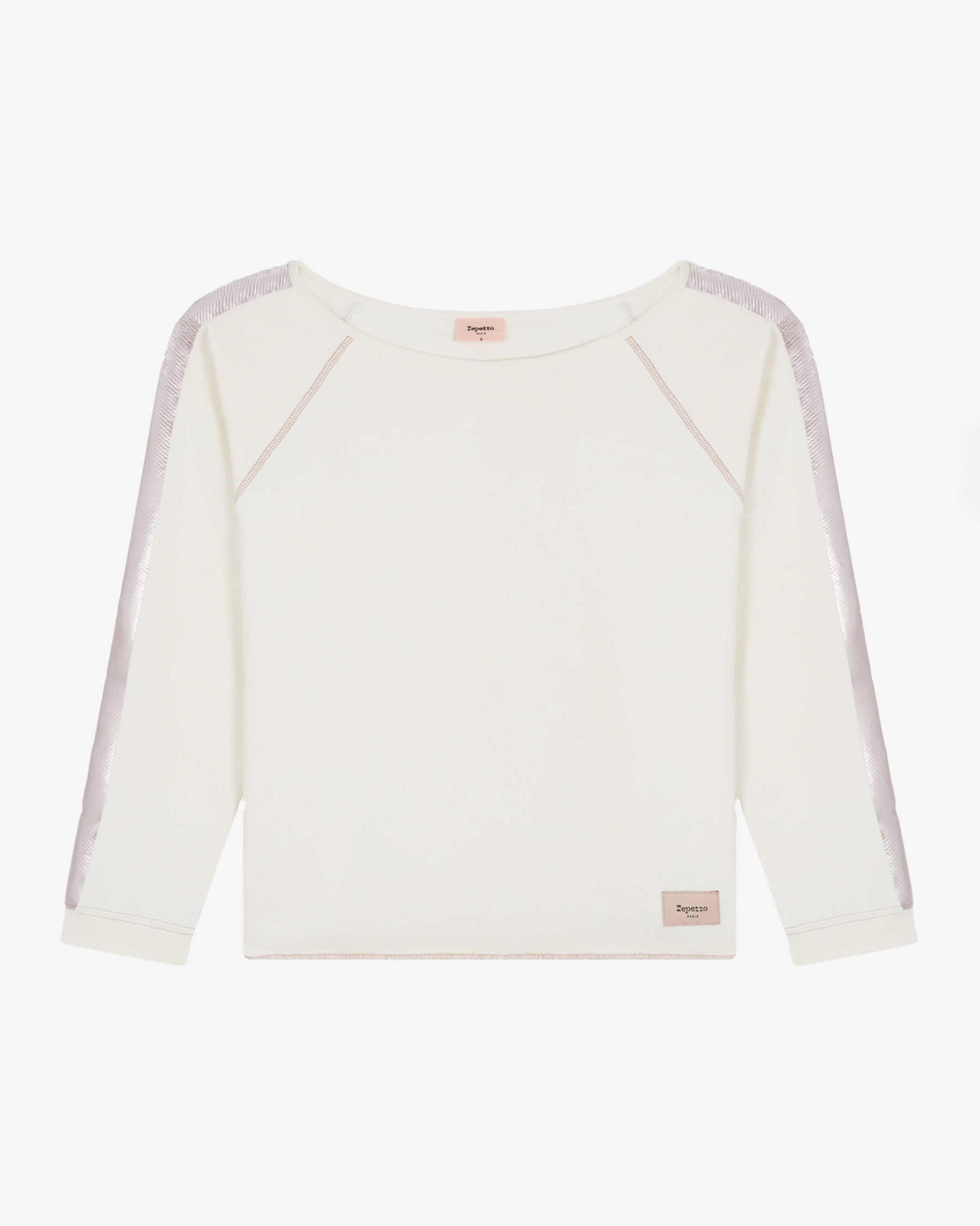 Grafisches Sweatshirt für Damen - Molleton d'échauffement - Repetto von Repetto