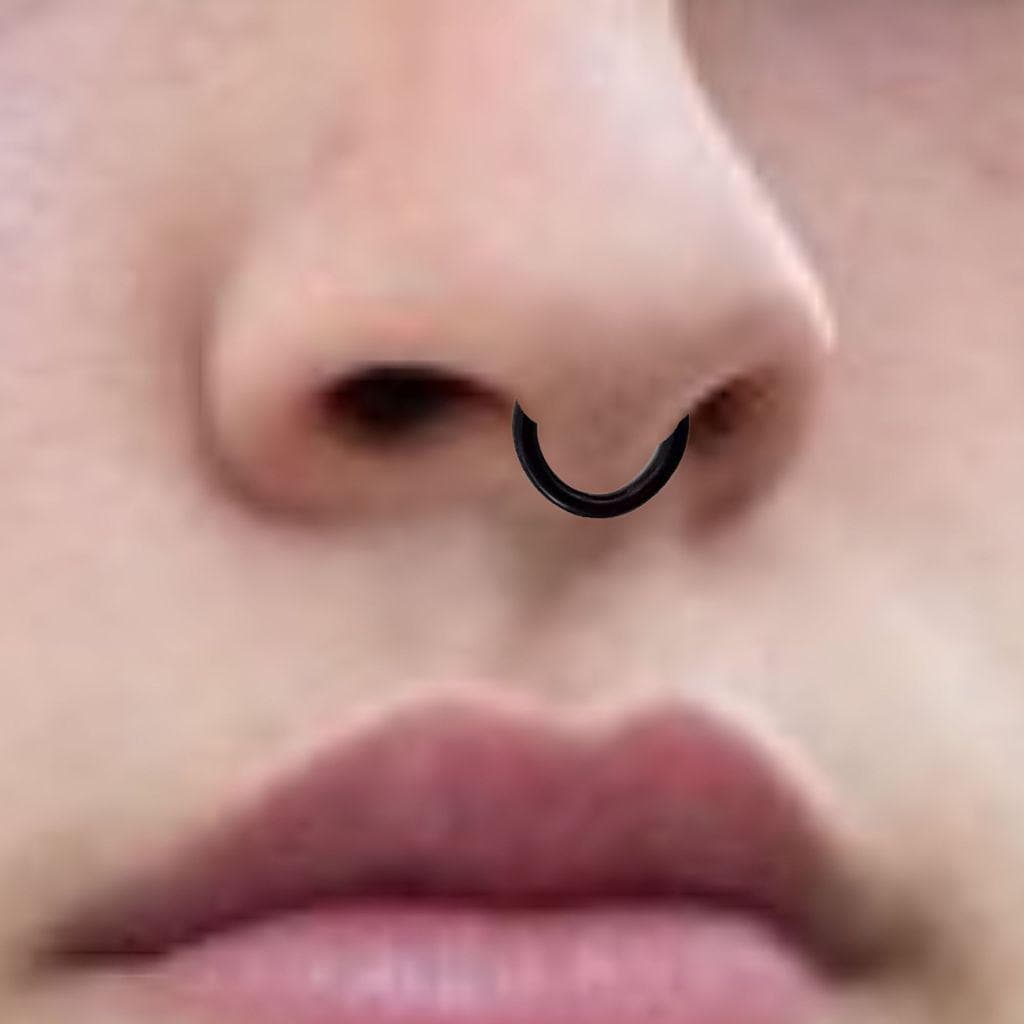 Fake Septum Ring Set Hypoallergener Künstlicher Nasenring von Repior