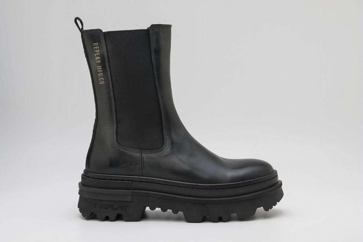 Replay Footwear Boot - Laser Soft - EU36 bis EU41 - für Damen - Größe EU38 - schwarz von Replay Footwear