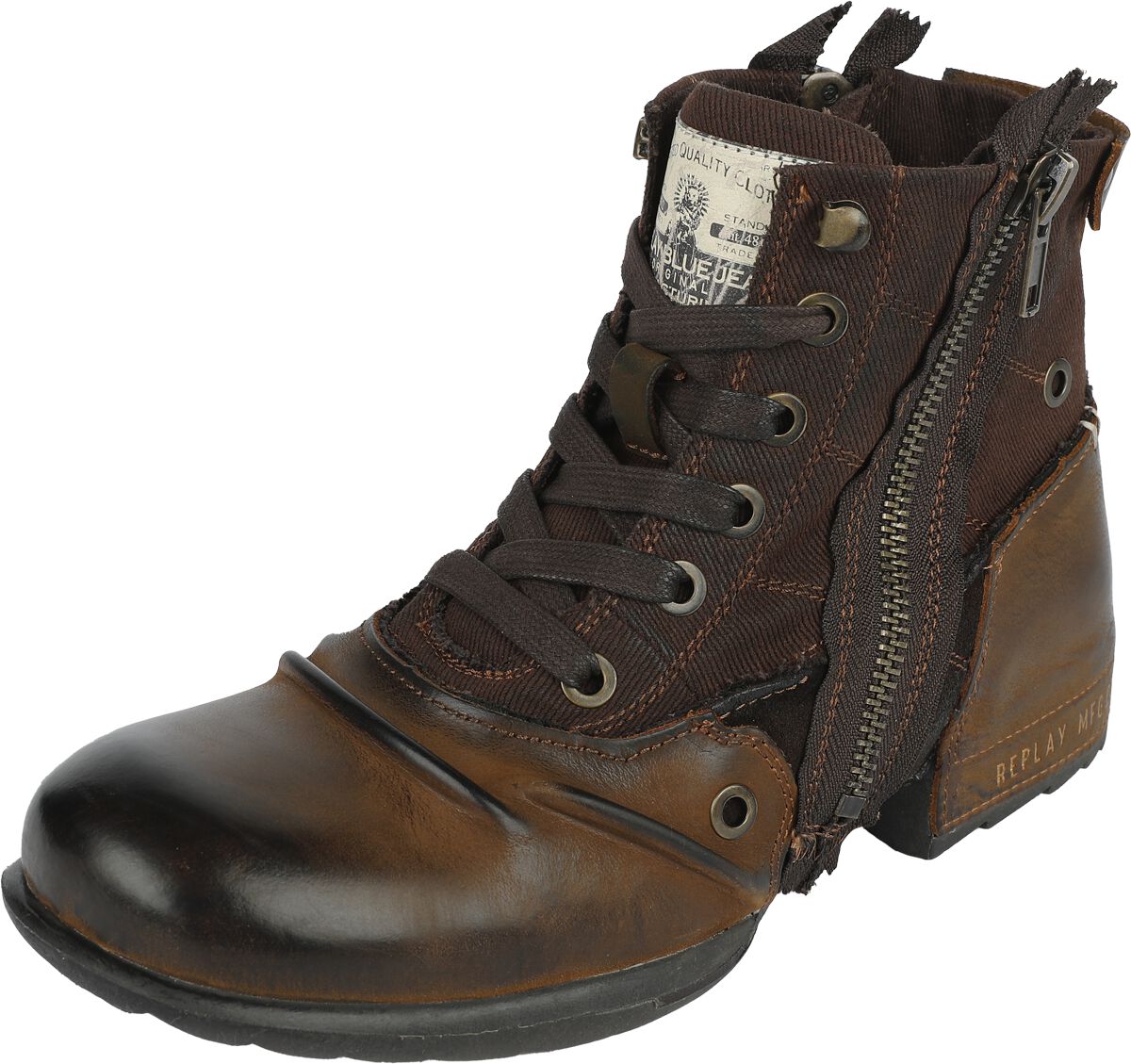 Replay Footwear Grip Limited Boot braun in EU42 von Replay Footwear