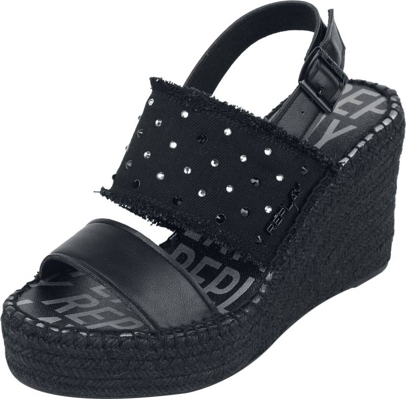 Replay Footwear JESS DOUBLE JOY Sandale schwarz in EU37 von Replay Footwear