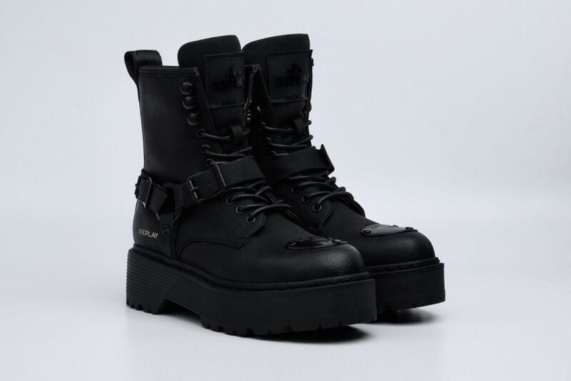 Replay Footwear LUISA BLOCK Boot schwarz in EU38 von Replay Footwear